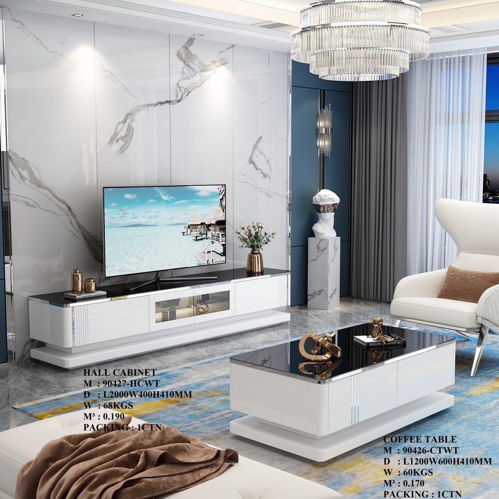 [90427-TV] TABLE TV  90427  2000X400X410