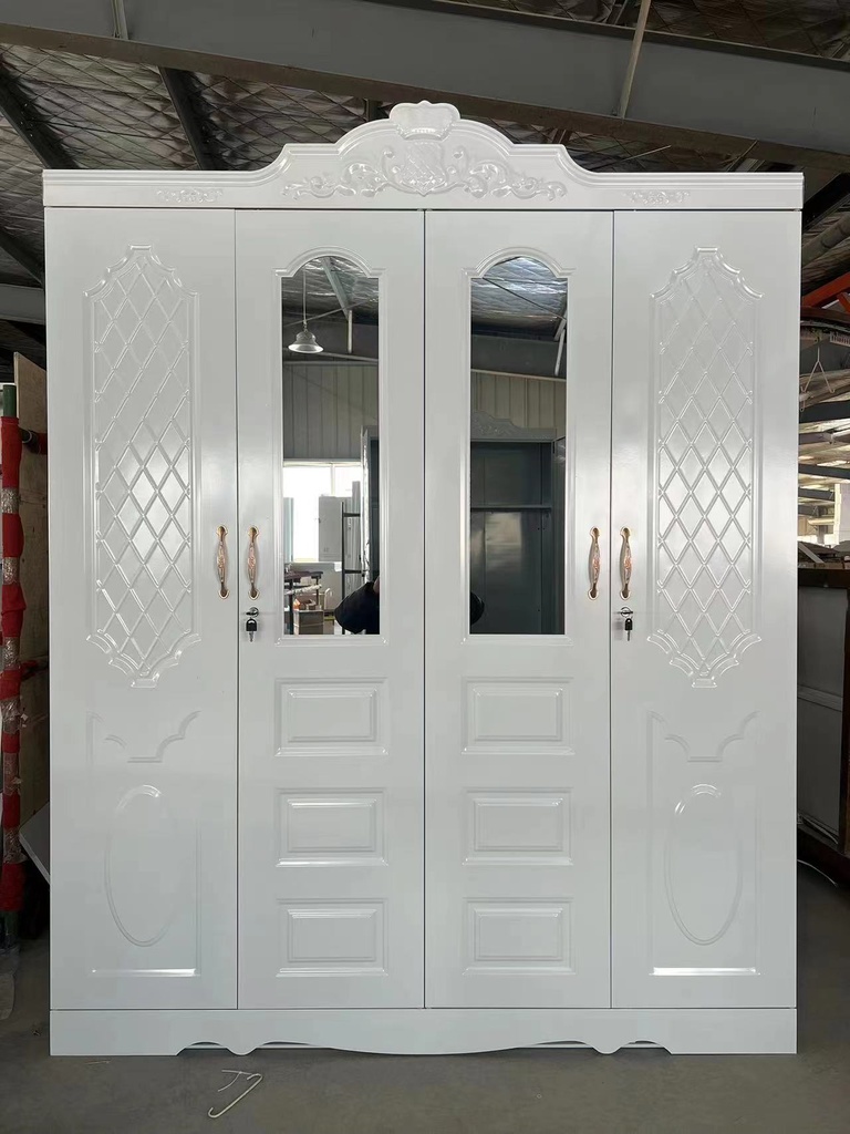 [ARMOIRE-FER 4P] ARMOIRE FER 180*1574*420  MIROIR db004-4