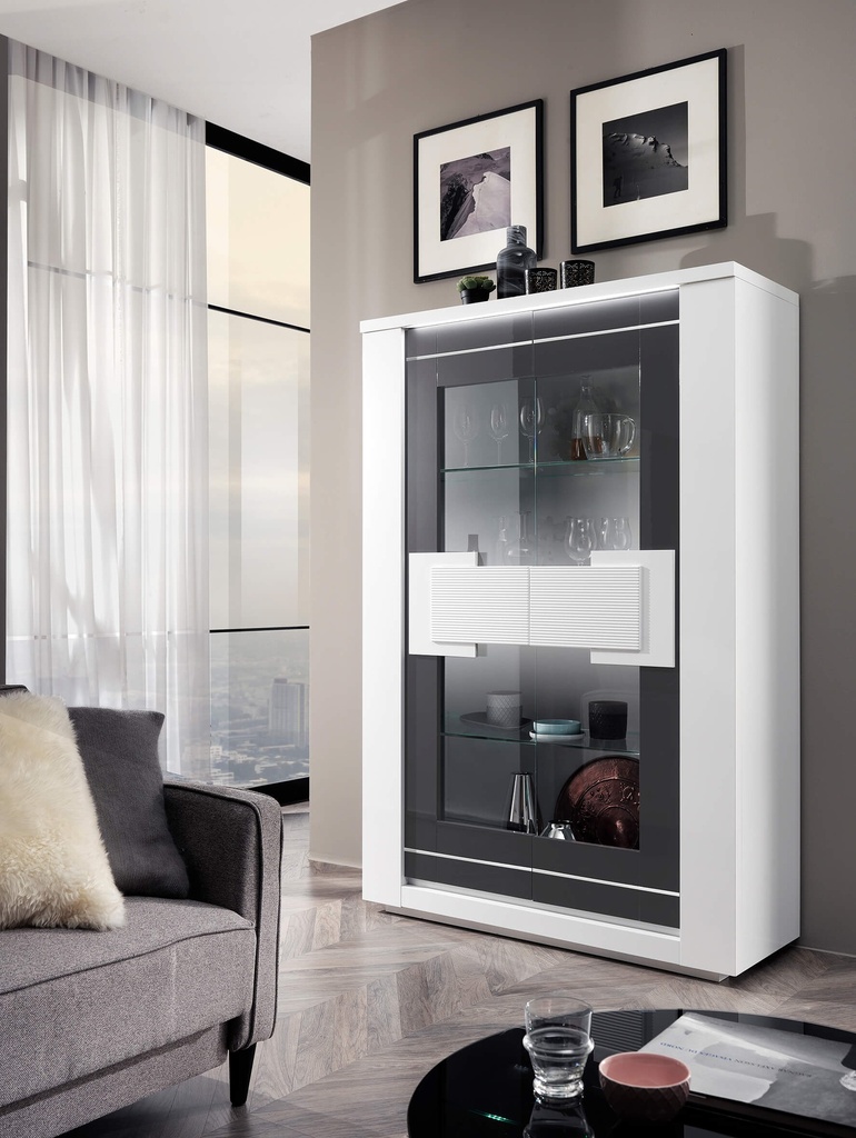 [BELLARIVA-VIT-2P ] BELLARIVA VITRINE 2P 