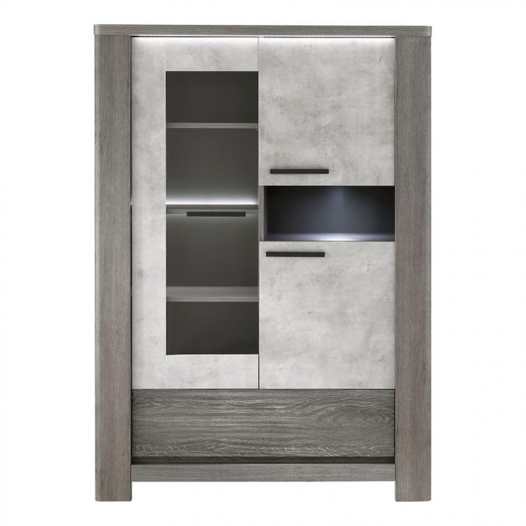 [BOLZANO-VIT-3P ] BOLZANO VITRINE 3P 