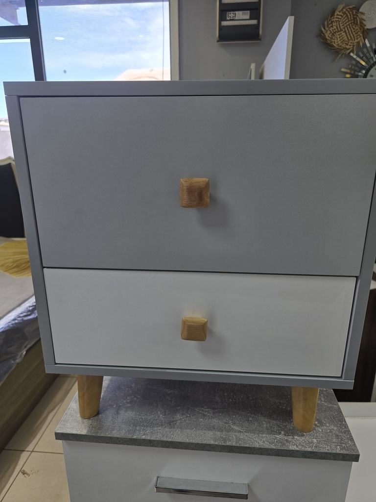 [CHEVET-502] TABLE DE CHEVET REF 134 GRIS
