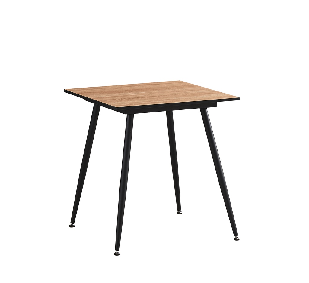 [TABLE-1084/70] TABLE CARREE 1084 CHENE 70X70X75